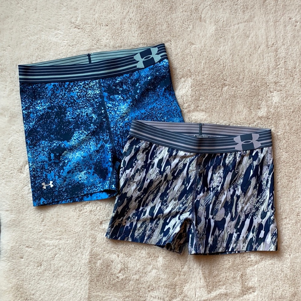 Under Armour Spandex Shorts Set Small